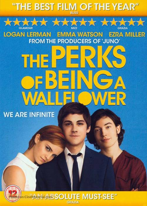 The Perks of Being a Wallflower - British Movie Cover
