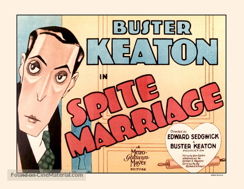 Spite Marriage - Movie Poster
