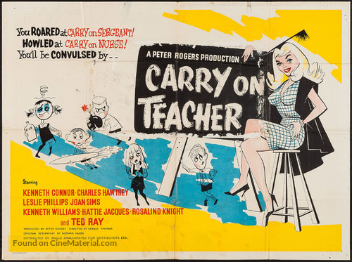Carry on Teacher - British Movie Poster