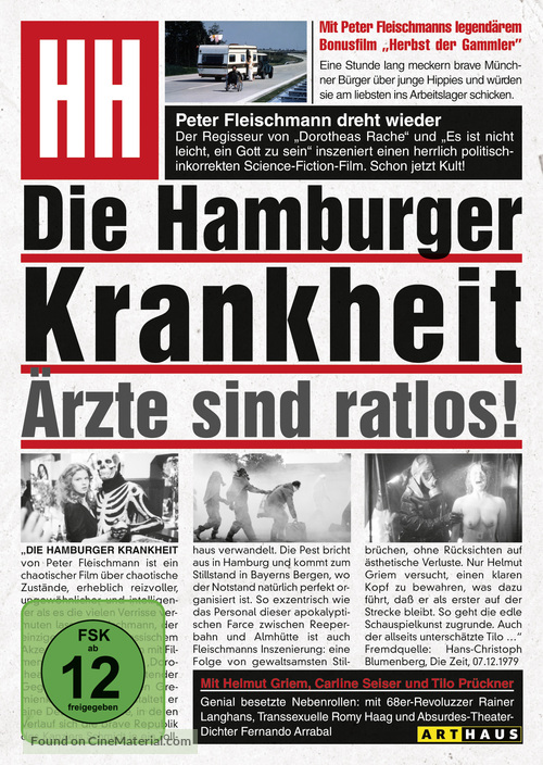 Die Hamburger Krankheit - German Movie Cover