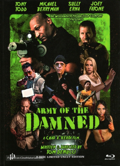 Army of the Damned - German Blu-Ray movie cover