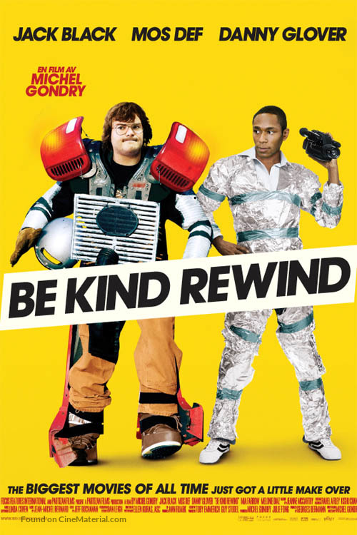 Be Kind Rewind - Norwegian poster