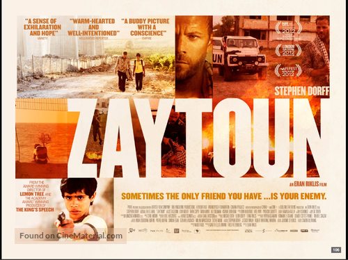 Zaytoun - British Movie Poster