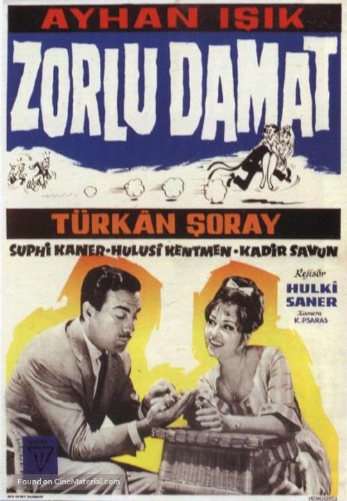 Zorlu damat - Turkish Movie Poster