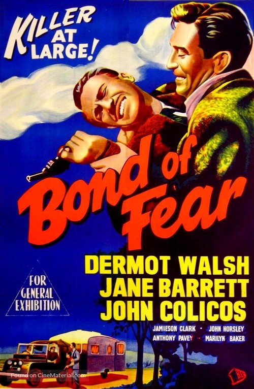 Bond of Fear - British Movie Poster