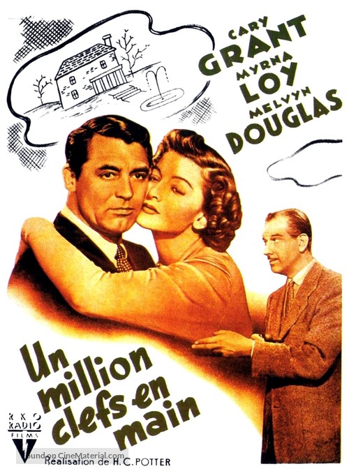 Mr. Blandings Builds His Dream House - French Movie Poster