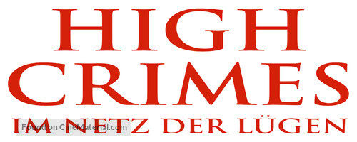 High Crimes - German Logo