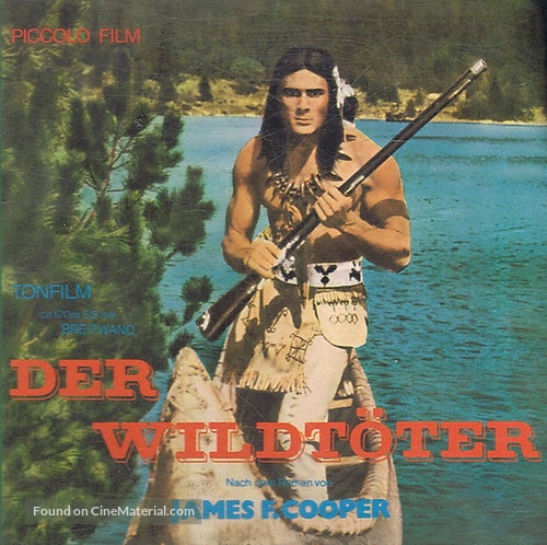 Chingachgook, die gro&szlig;e Schlange - German Movie Cover