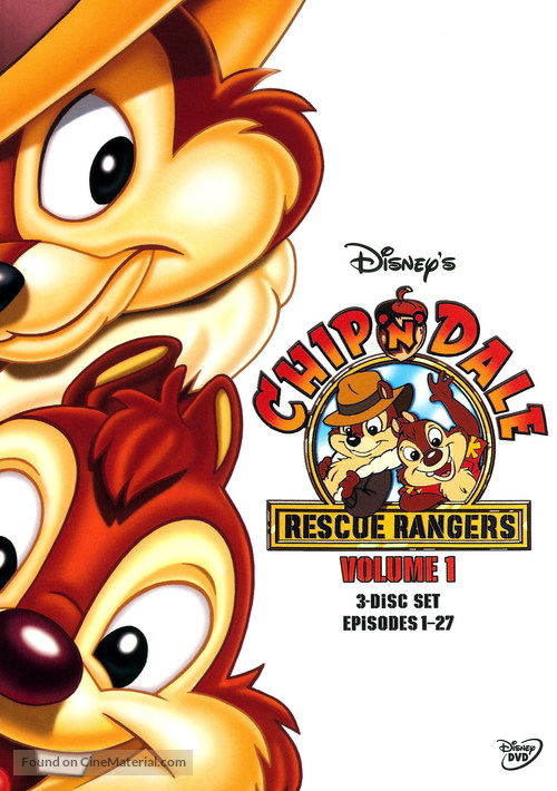 &quot;Chip &#039;n Dale Rescue Rangers&quot; - DVD movie cover