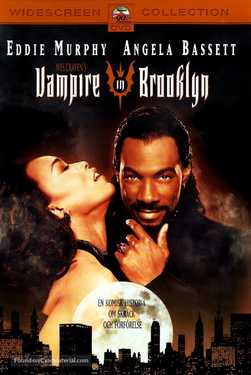 Vampire In Brooklyn - Swedish Movie Cover