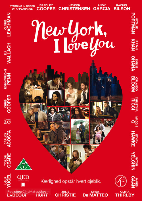 New York, I Love You - Danish Movie Cover
