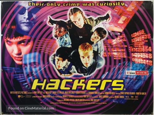 Hackers - British Movie Poster