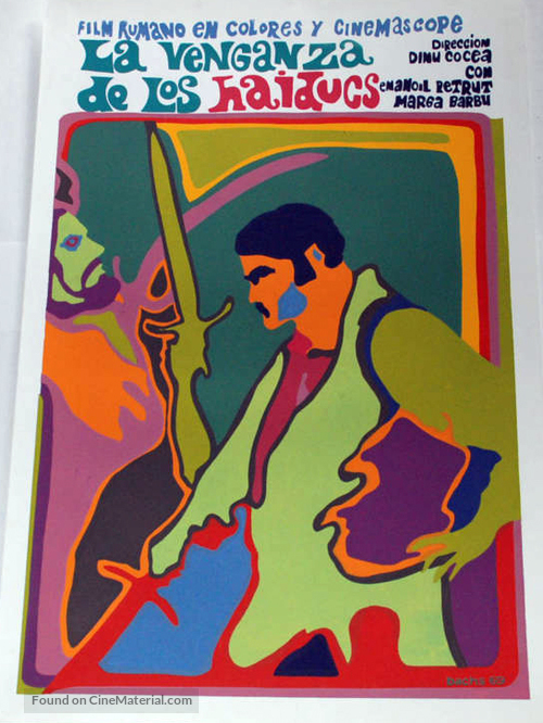 Razbunarea haiducilor - Cuban Movie Poster