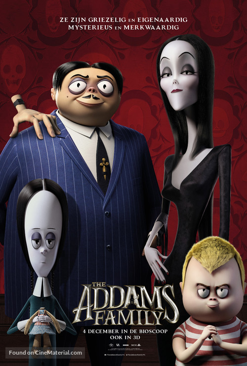 The Addams Family - Dutch Movie Poster