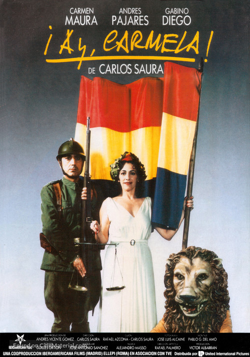 &iexcl;Ay, Carmela! - Spanish Movie Poster