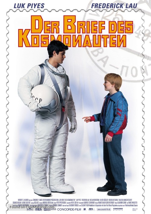 Der Brief des Kosmonauten - German poster