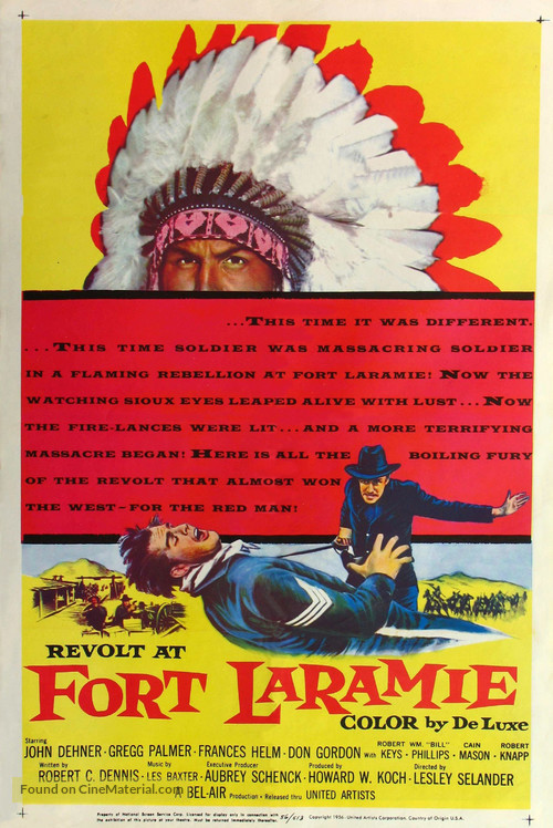 Revolt at Fort Laramie - Movie Poster