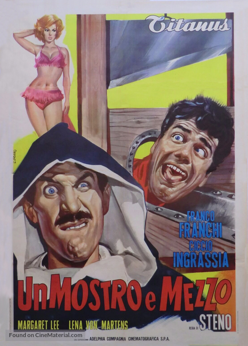 Un mostro e mezzo - Italian Movie Poster