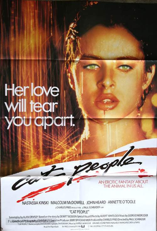 Cat People - British Movie Poster