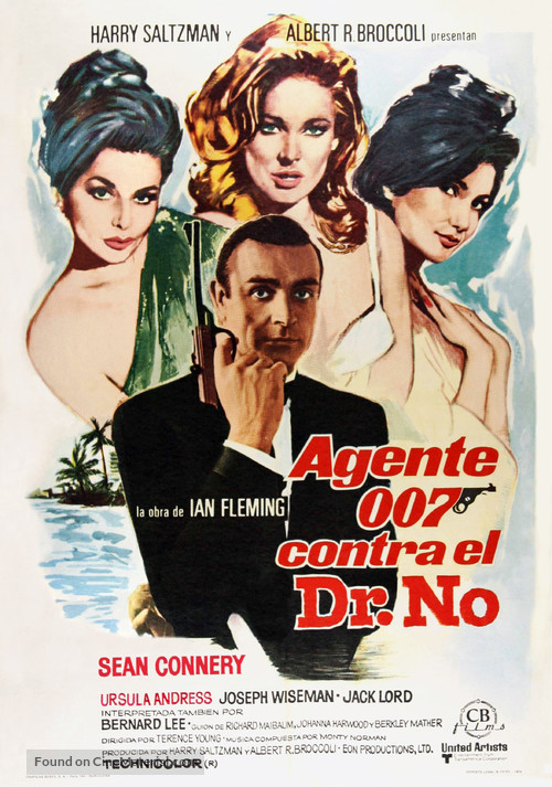 Dr. No - Spanish Movie Poster