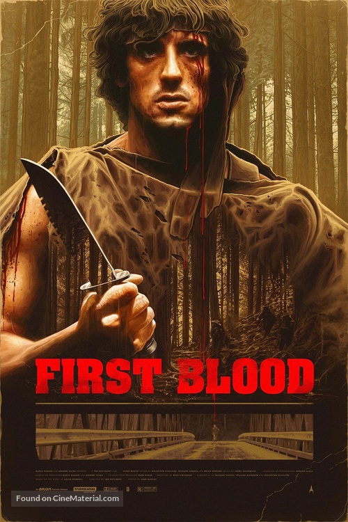 First Blood - British poster