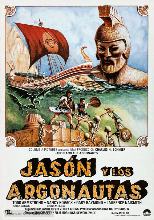 Jason and the Argonauts - Spanish Movie Poster