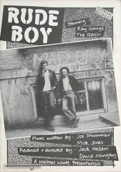 Rude Boy - British Movie Poster