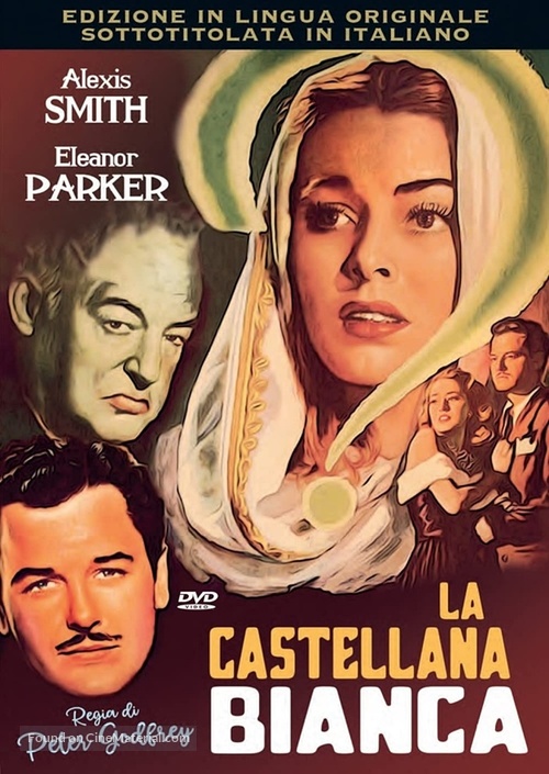 The Woman in White - Italian DVD movie cover