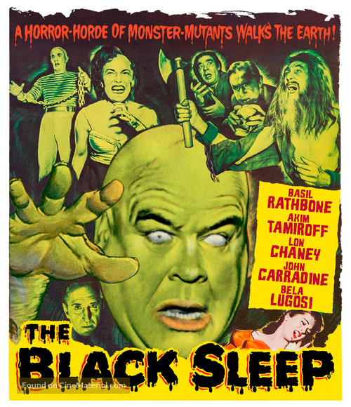 The Black Sleep - Blu-Ray movie cover