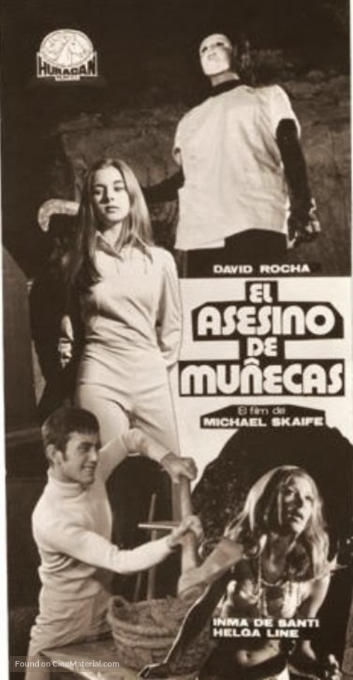 El asesino de mu&ntilde;ecas - Spanish Movie Cover