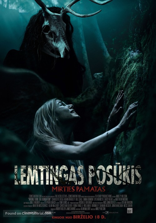 Wrong Turn - Lithuanian Movie Poster