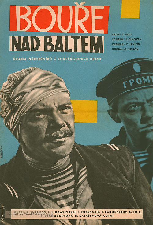 Baltiyskaya slava - Czech Movie Poster