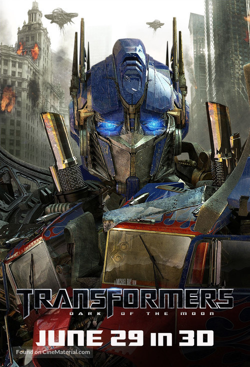 Transformers: Dark of the Moon - Movie Poster