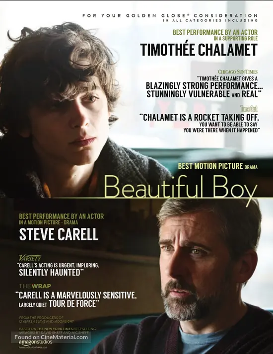 Beautiful Boy - For your consideration movie poster