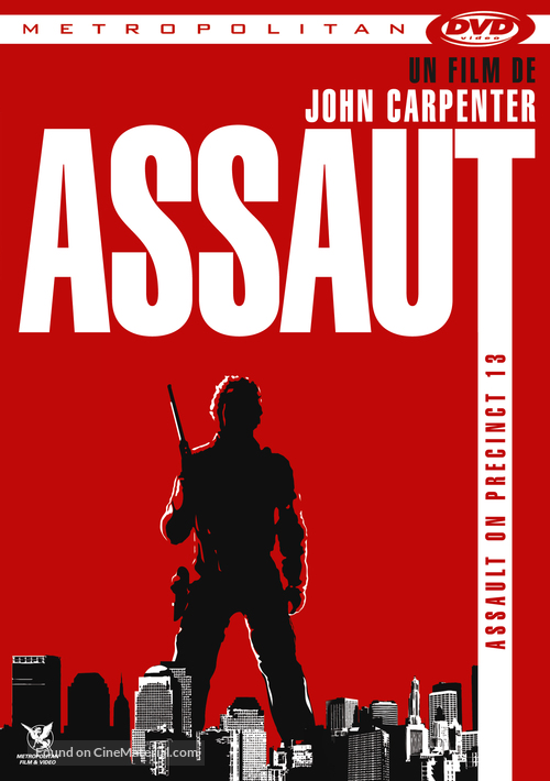Assault on Precinct 13 - French DVD movie cover