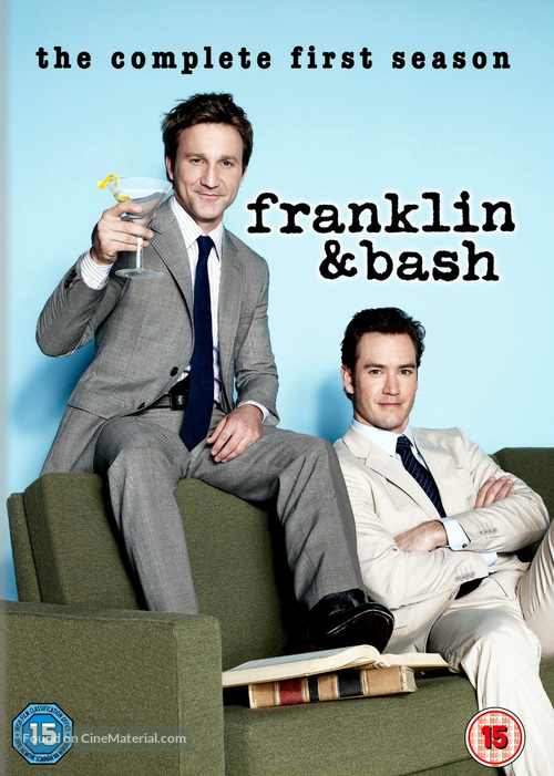 &quot;Franklin &amp; Bash&quot; - British DVD movie cover