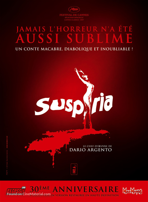 Suspiria - French Movie Cover