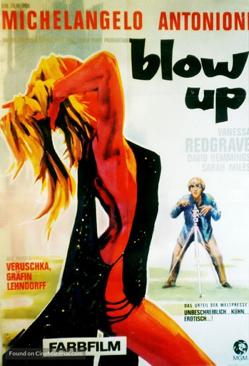 Blowup - German Movie Poster