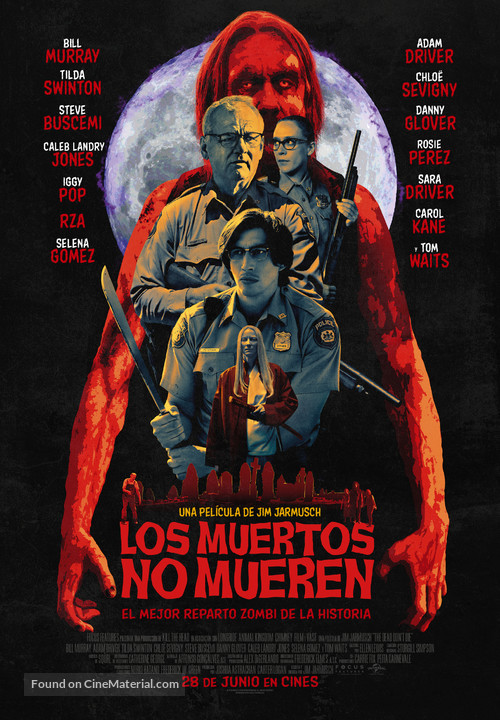 The Dead Don&#039;t Die - Spanish Movie Poster