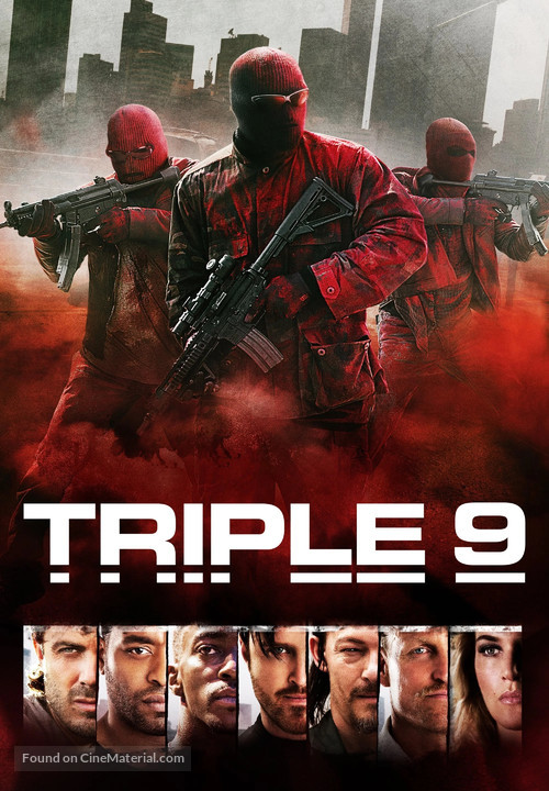 Triple 9 - Belgian Movie Cover