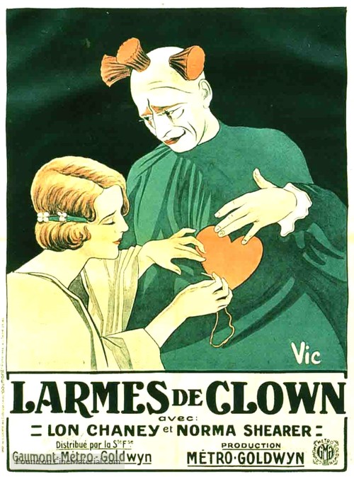 He Who Gets Slapped - French Movie Poster