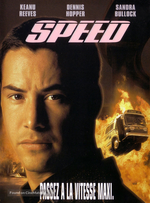 Speed - French DVD movie cover