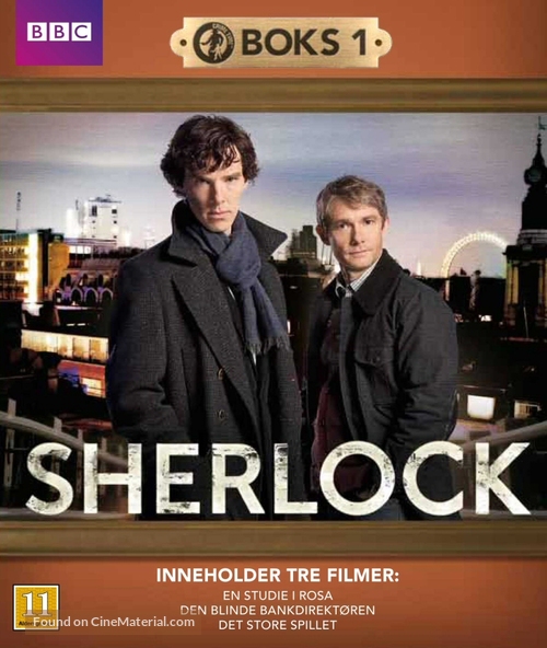 &quot;Sherlock&quot; - Danish Blu-Ray movie cover