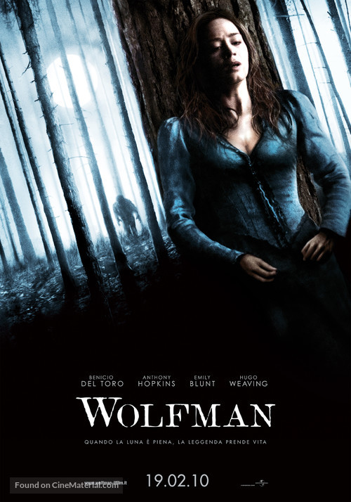 The Wolfman - Italian Movie Poster