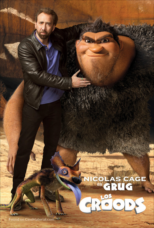 The Croods - Spanish Movie Poster