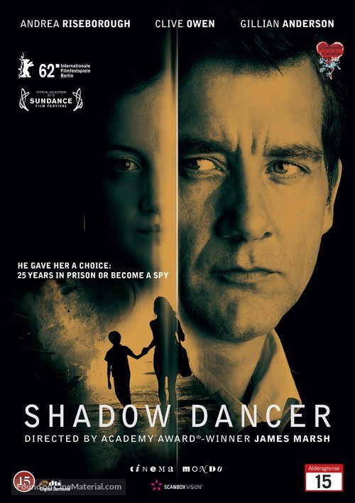Shadow Dancer - Danish Movie Cover