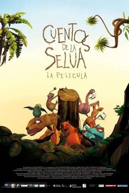 Cuentos de la selva - Argentinian Movie Poster