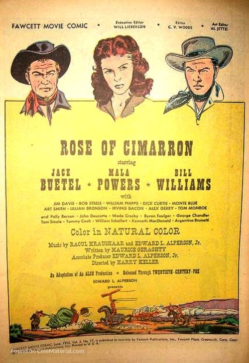 Rose of Cimarron - poster