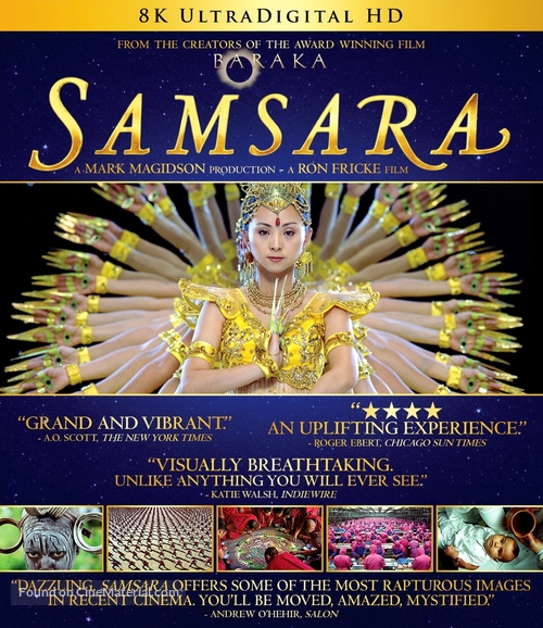 Samsara - Blu-Ray movie cover