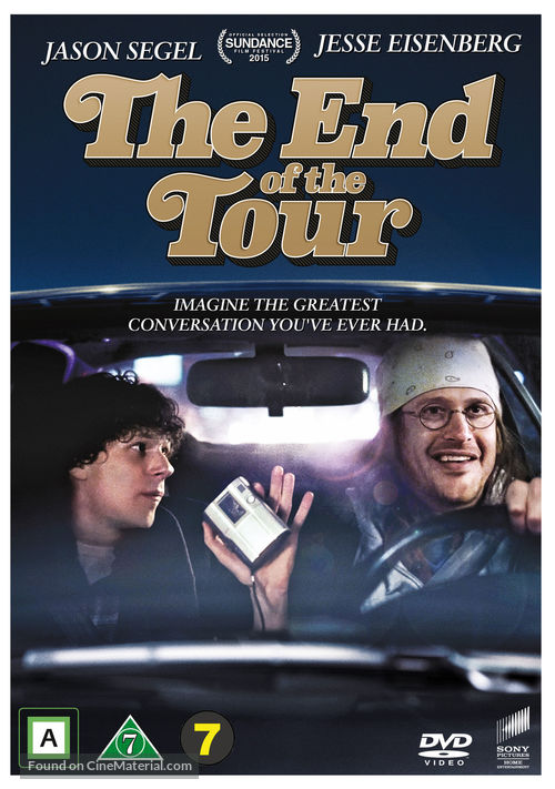 The End of the Tour - Danish Movie Cover